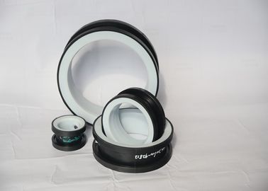 Válvula de mariposa da alta temperatura de Centerlined Seat de PTFE + EPDM/PTFE + FKM